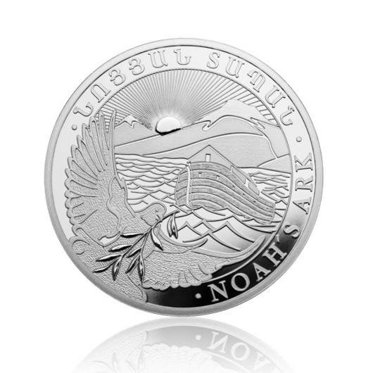 Noemova archa stříbrná mince 1\/4 oz