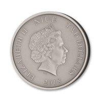 Jurský park stříbrná mince 1 oz