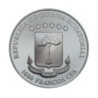 Křišťálová lebka Vanidad stříbrná mince 1 oz