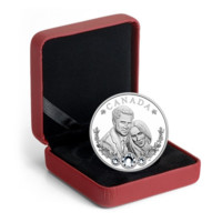 Svatba prince Harryho a Meghan Markle stříbrná mince 1 oz proof