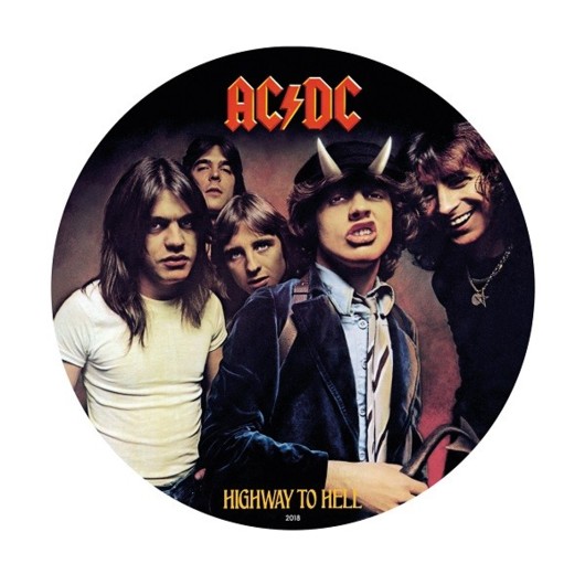 AC/DC Highway to Hell stříbrná mince fólie 1\/2 oz