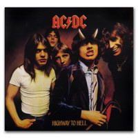 AC/DC Highway to Hell stříbrná mince fólie 1\/2 oz