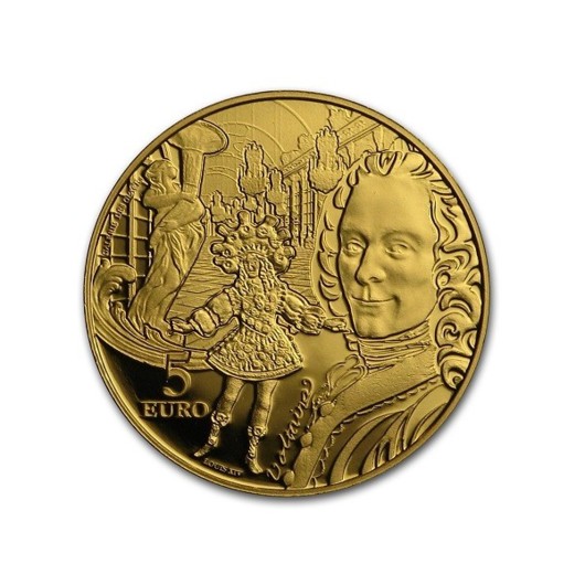 Baroko & rokoko zlatá mince proof 0,50 g