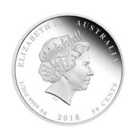Gratulace k narození dítěte 2018 stříbrná mince proof