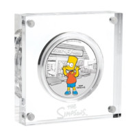 Bart Simpson stříbrná mince 1 oz Proof