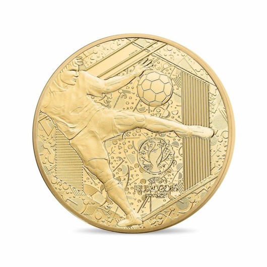EURO 2016 zlatá mince 1/4 oz proof