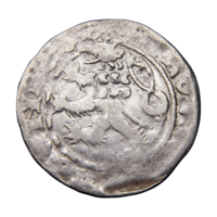 Pražský groš Karla IV., 1346 - 1376, originální historická mince ze 14. století