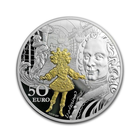 Baroko & rokoko stříbrná mince proof 5 oz