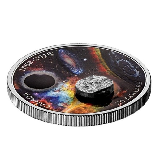 150. výročí Královské astronomické společnosti stříbrná mince 1 oz