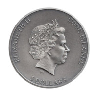 Trapped - stříbrná mince 1 Oz Antique