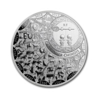 Lunární Rok Vepře 2019 stříbrná mince Francie
