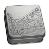 Smrtihlav stříbrná mince 2 oz proof