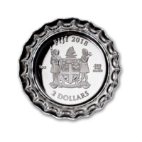 Coca-Cola stříbrná mince 1 oz Proof