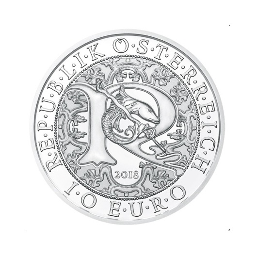 Archanděl Rafael stříbrná mince v dárkovém blisteru