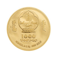 Karl Marx zlatá mince proof 0,5 g