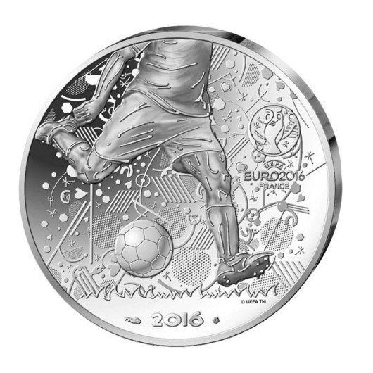Fotbalové EURO 2016 oficiální pamětní mince