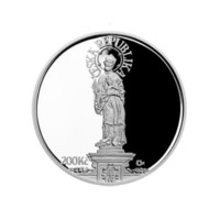 300. výročí úmrtí Jan Brokoff stříbrná mince Proof