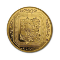 Boucheron zlatá mince proof 1\/4 oz