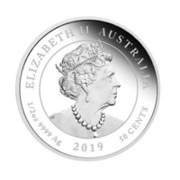 Gratulace k narození dítěte 2019 stříbrná mince proof