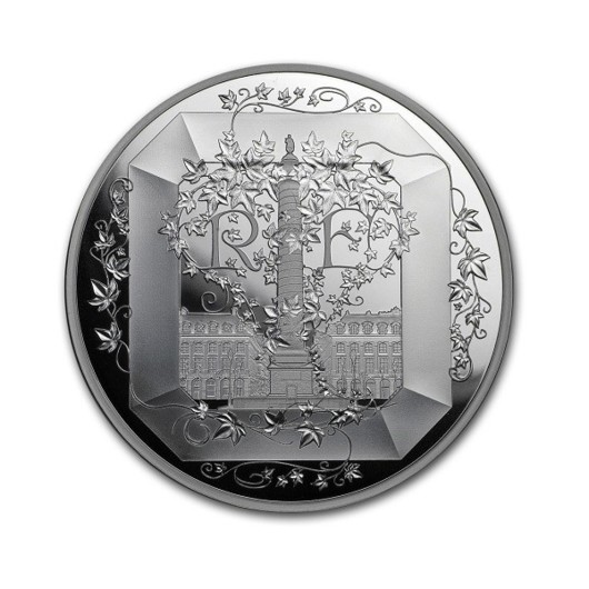 Boucheron stříbrná mince proof 5 oz