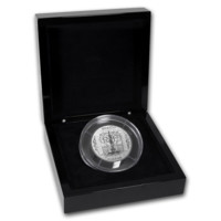 Boucheron stříbrná mince proof 5 oz