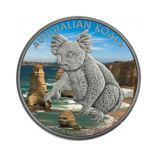 Australská Koala - 12 apoštolů stříbrná mince 1 oz