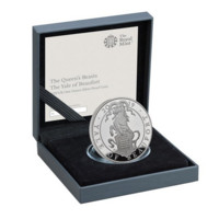 Yale z Beaufortu stříbrná mince proof 1 oz