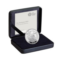Britannia 2019 stříbrná mince 1 oz proof