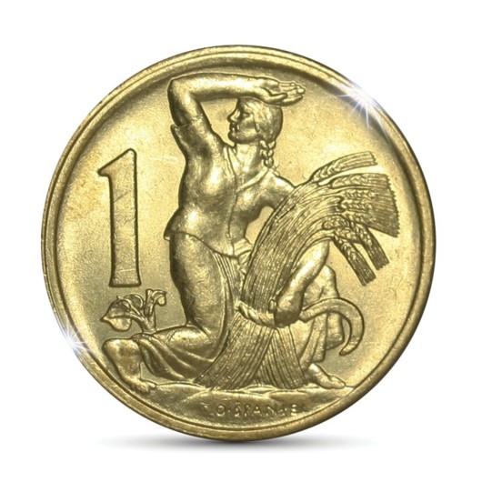 První československá 1 koruna