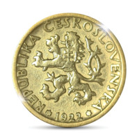 První československá 1 koruna