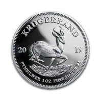 Krugerrand 2019 stříbrná mince 1 oz Proof