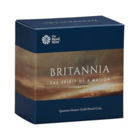 Britannia 2019 zlatá mince 1\/4 oz Proof
