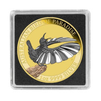 Bird of Paradise 2018 stříbrná mince 1 oz zušlechtěná 4 kovy