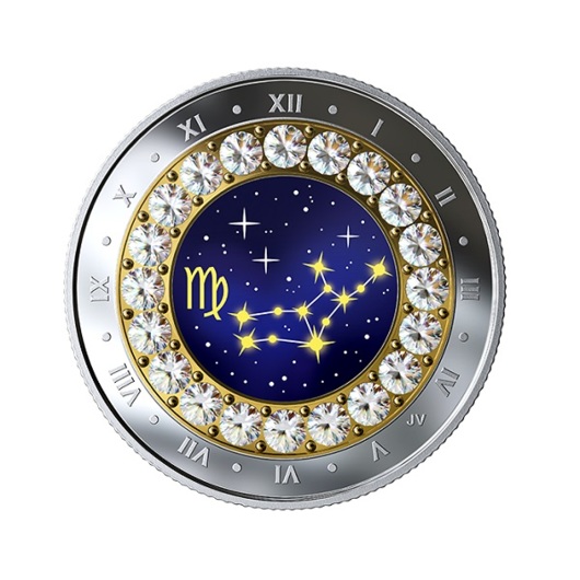 Znamení Panny 2019 stříbrná mince proof