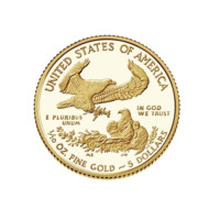 Zlatý Americký orel 2019 1/10 oz proof