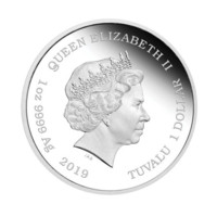 Marge Simpsonová stříbrná mince 1 oz Proof